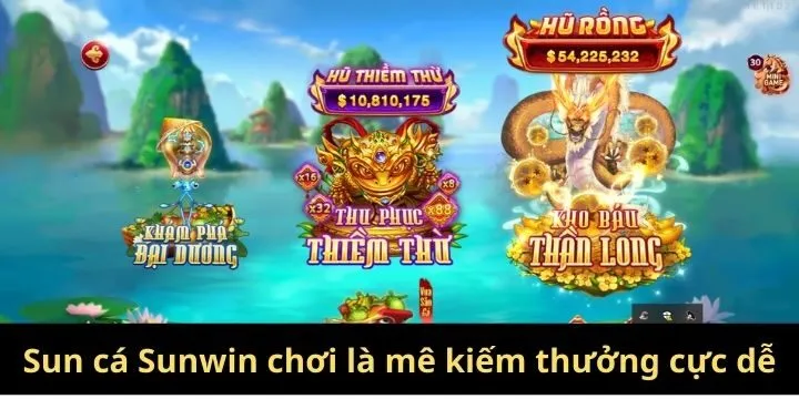 Sun Cá Sunwin mở ra thiên đường đại dương cực cuốn